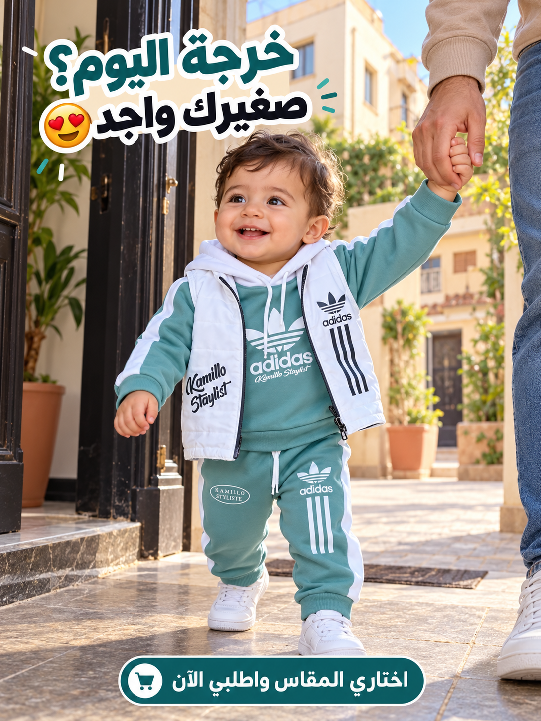 ENSSMBLE ADIDAS 3PCS